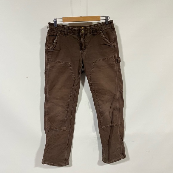 Carhartt Pants - Carhartt original fit reworked double knee dungaree work pants